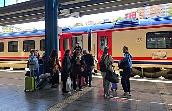 Turistik Karaelmas Ekspresi, Zonguldak'a geldi