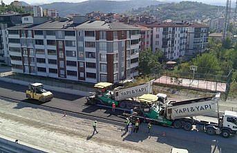 Türkeli'de sahil yolu çalışmaları devam ediyor