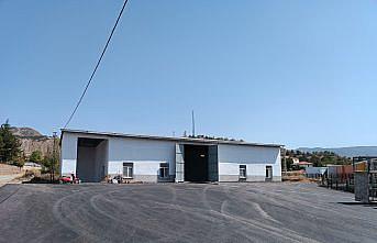 Uğurludağ'da tohum eleme tesisinin inşası tamamlandı