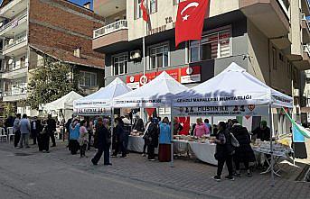 Ayancık'ta Filistin yararına Hayır Çarşısı açıldı