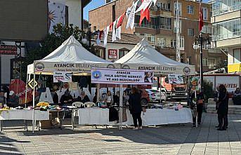 Ayancık'ta Filistin yararına kermes düzenlendi