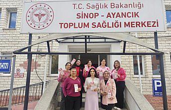 Ayancık’ta meme kanserine dikkat çekildi