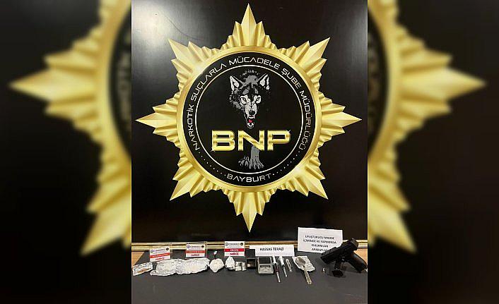 Bayburt'ta uyuşturucu operasyonunda 1 şüpheli tutuklandı
