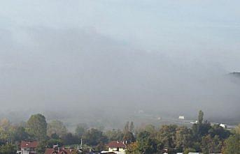 Bolu'da sis etkili oldu