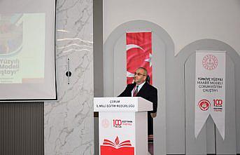 Çorum’da Eğitim Çalıştayı yapıldı