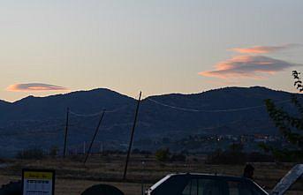 Çorum'da mercek bulutu görüntülendi