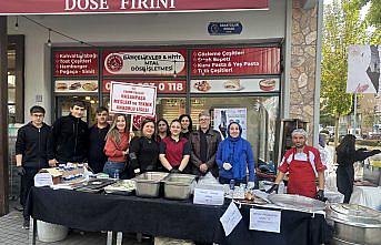 Çorum'da meslek liselerinden Gazze'ye destek kermesi