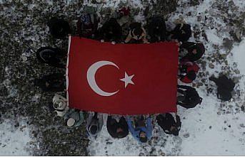 Cumhuriyet Bayramı kutlamaları kapsamında Ilgaz Dağı tırmanışı yapıldı