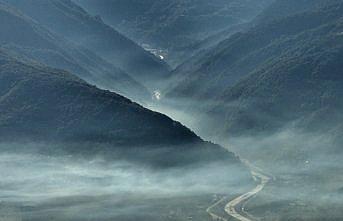 Düzce ve Bolu'da sis etkili oldu
