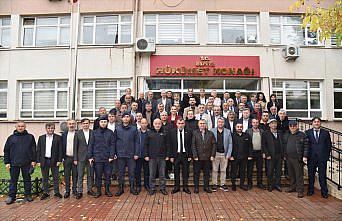 Giresun Valisi Serdengeçti muhtarlarla bir araya geldi