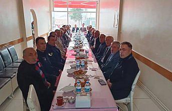 Göynücek’te muhtarlar için kahvaltı programı düzenlendi
