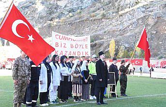 Gümüşhane'de 29 Ekim Cumhuriyet Bayramı kutlandı