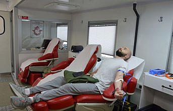 Havza'da 40 ünite kan bağışı yapıldı