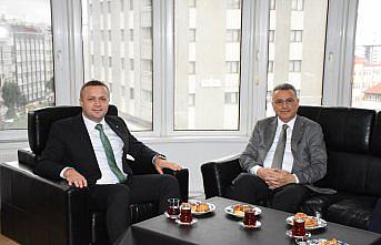 İlkadım Belediye Başkanı Kurnaz'dan AA Samsun Bölge Müdürlüğüne ziyaret