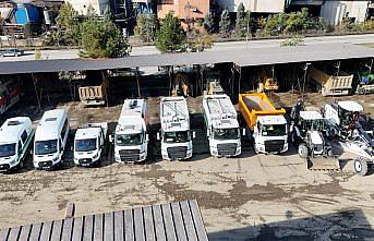 Karabük Belediyesi filosuna 9 yeni araç ekledi