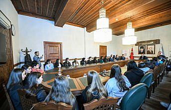 Kastamonu Valisi Dallı öğrencilerle bir araya geldi