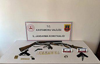 Kastamonu'da ruhsatsız silah operasyonunda 3 zanlı gözaltına alındı