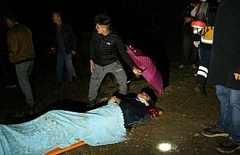 Kastamonu'da tur midibüsü devrildi