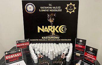 Kastamonu'da uyuşturucu operasyonunda 2 zanlı tutuklandı
