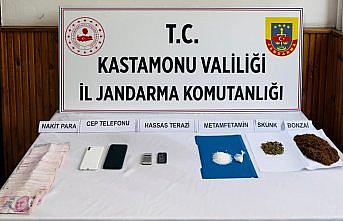 Kastamonu'da uyuşturucu operasyonunda yakalanan zanlı tutuklandı