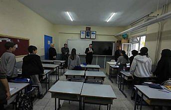 Kaymakam Doğancı'dan LGS sınavına hazırlanan öğrencilere moral ziyareti