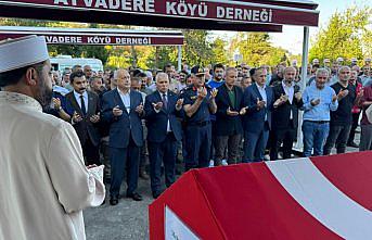 Kıbrıs gazisi, Trabzon'da son yolculuğuna uğurlandı