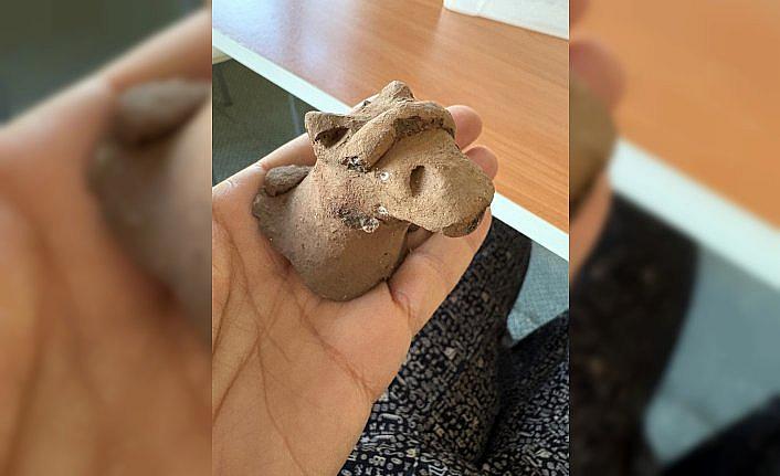 Komana Pontika Antik Kenti'nde Selçuklu dönemine ait üzengi bulundu