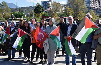Küresel Sumud Filosu'na destek için Karadeniz'e açıldılar