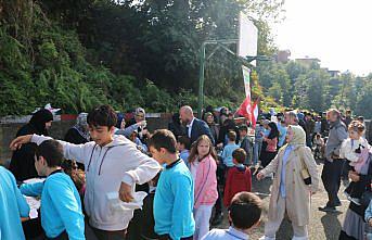 Of'taki okullarda Gazze için kermes düzenlendi