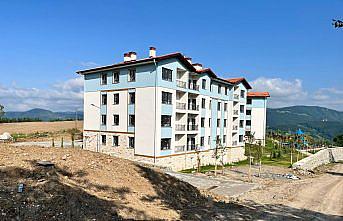 Ordu'da heyelandan etkilenen aileler için yapılan konutlar tamamlandı