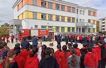 Osmancık'ta öğrencilere afet farkındalık eğitimi verildi