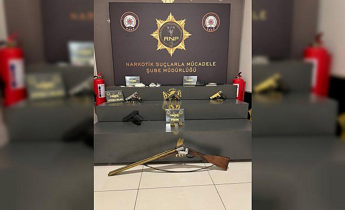 Rize'de uyuşturucu operasyonunda 5 zanlı tutuklandı