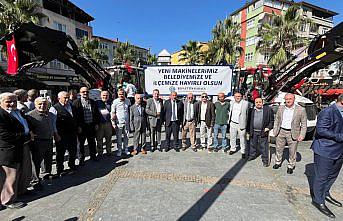 Salıpazarı Belediyesine 2 yeni iş makinesi alındı