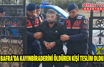 Bafra'da kayınbiraderini öldüren kişi teslim oldu