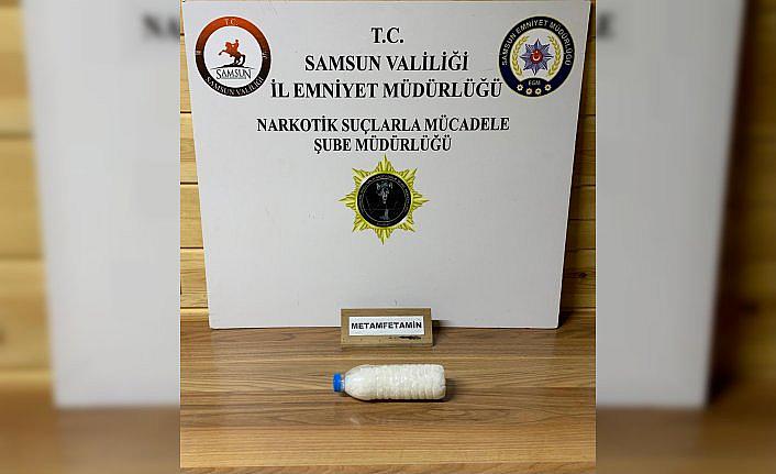 Samsun'da bir otomobilin yakıt deposunda uyuşturucu ele geçirildi