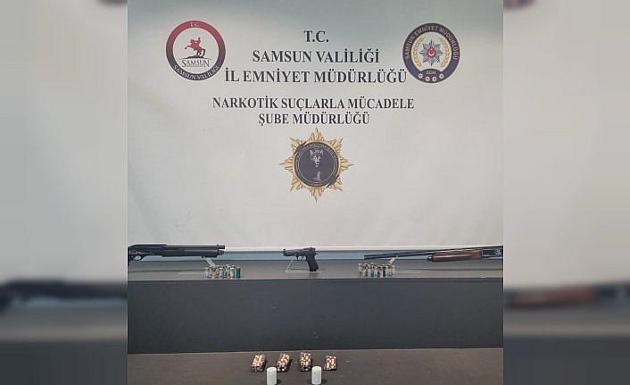 Samsun'da eş zamanlı uyuşturucu operasyonunda 9 kişi gözaltına alındı