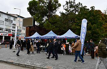 Samsun'da Filistin halkı yararına “Hayır Çarşısı“ açıldı