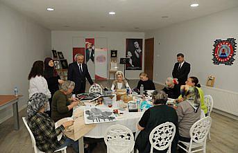 Bafra'da geleneksel el sanatları atölyelerde yaşatılmaya çalışılıyor