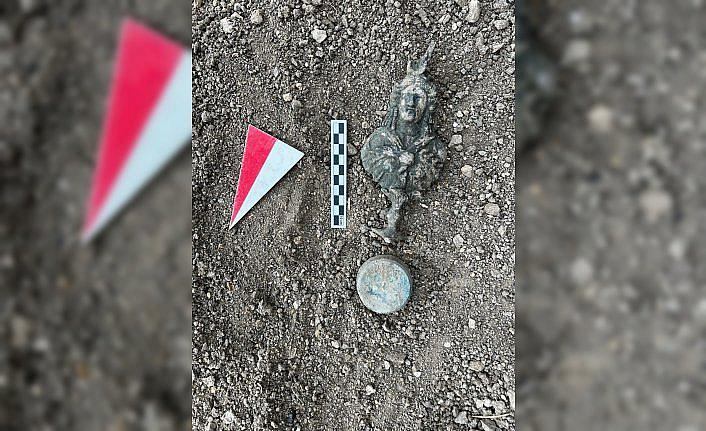 Satala Antik Kenti'nde Mısır Tanrıçası İsis'in bronz büstü bulundu