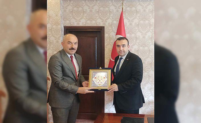 Sinop Orman Bölge Müdürü Kelelioğlu'ndan Kaymakam Doğancı'ya ziyaret