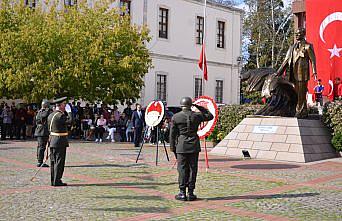 Sinop'ta Cumhuriyet Bayramı dolasıyla çelenk sunma töreni düzenlendi