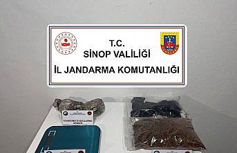 Sinop’ta uyuşturucu operasyonunda 2 zanlı yakalandı