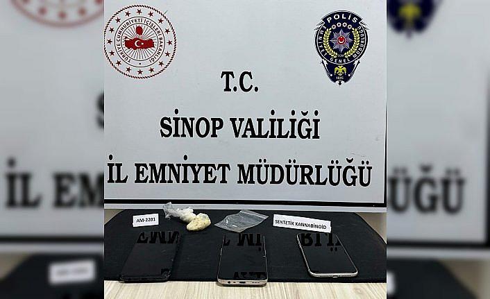 Sinop'ta uyuşturucu operasyonunda 3 kişi tutuklandı