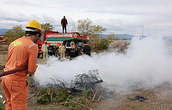 Taşköprü'de yangın tatbikatı yapıldı