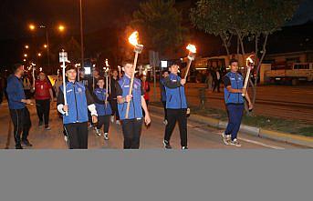 Taşova'da 29 Ekim Cumhuriyet Bayramı bayrak yürüyüşü yapıldı
