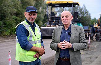 Terme'de 25 metrelik yeni bulvar için çalışmalar başladı