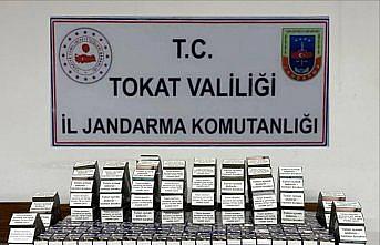 Tokat'ta 608 paket kaçak sigara ele geçirildi