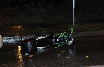 Tokat'ta devrilen motosikletin sürücüsü öldü