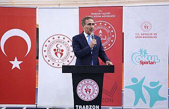 Trabzon'da okul sporları açılış töreni yapıldı