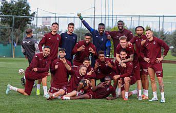 Trabzonspor, Kayserispor maçının hazırlıklarını sürdürdü